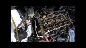 Замена прокладки клапанной крышки двигателя 1-nz