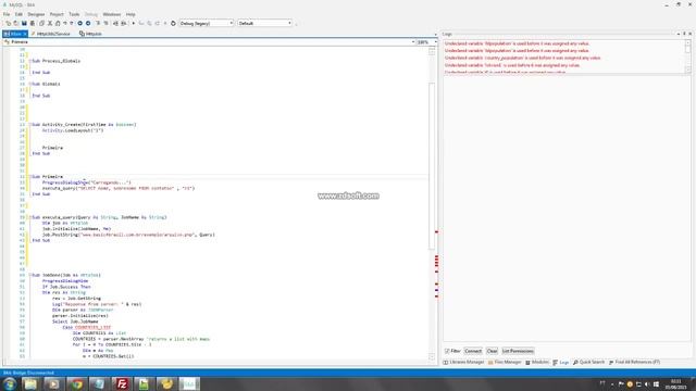 Conectando em uma Database MySQL com PHP (Basic4Android) смотреть онлайн