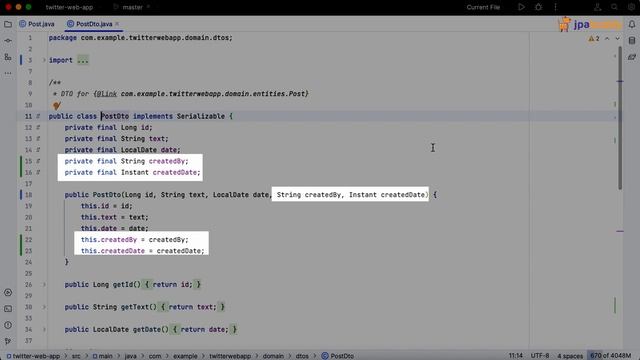 Keep your DTOs and JPA Entities in sync by using intelligent autocompletion | JPA Buddy смотреть онлайн