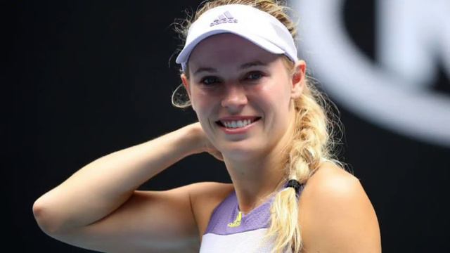 Caroline Wozniacki Wins Easily Her Returning Match In Tennis