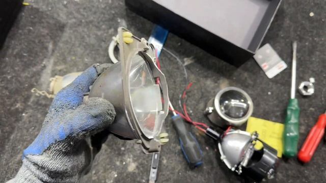 БЛИЖНИЙ КАК ДАЛЬНИЙ | УСТАНОВКА Bi-Led модулей своими руками | bi-led в Тойота Королла Церес смотреть онлайн