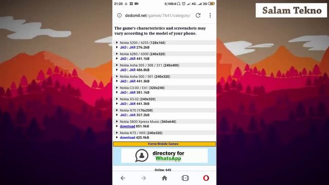 Cara Download Game Nokia Jadul dan Memainkannya di Android смотреть онлайн