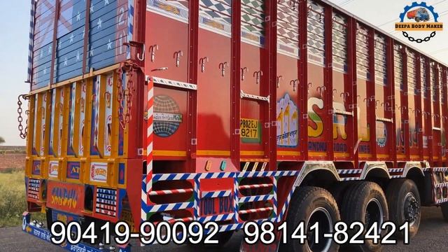 TATA4225 C BS6 #DEEPABODYMAKERMOGA#DAUDHAREYBODYMAKER# FULL BODY CABIN REVIEW #indiantruckvlog# смотреть онлайн