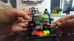 трактор из лего джондир