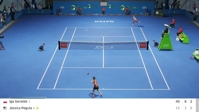 🔴Live: SWIATEK Vs PEGULA | Qatar Open 2023 Final | Live Tennis Play-by-Play Stream