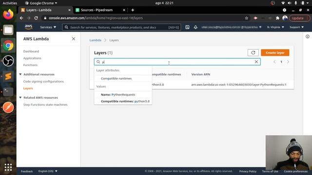 Como importar pacotes Python personalizados na função AWS Lambda смотреть онлайн