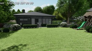 Ландшафтный дизайн. Проект участка 33 сотки. Краснодар.