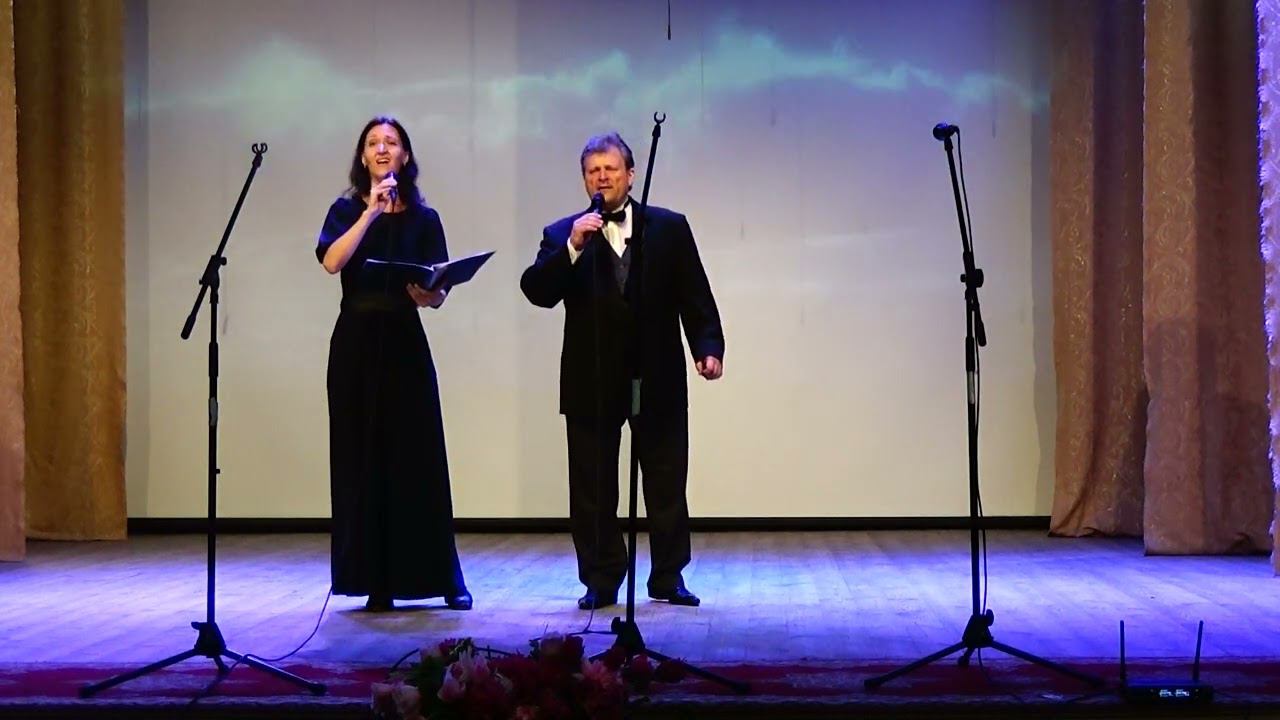 01 Елена Тихенькая и Владимир Александров дуэт "Озарение"- Морская душа смотреть онлайн