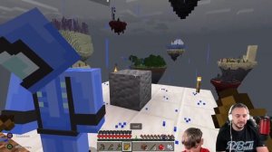 ПАПА РОБ И ЭРИК ВЫЖИВАЮТ В МАЙНКРАФТ! ОСТРОВ В НЕБЕ И SKYBLOCK!