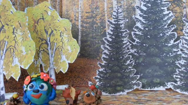 Путешествие Эколобка в осенний лес