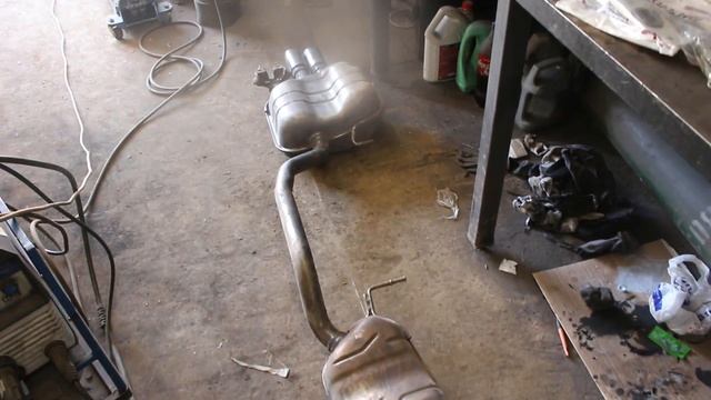 Вырезаю катализаторы, глушу EGR! Ремонтирую выхлоп на VW passat B6 2.0 FSI !!!! смотреть онлайн