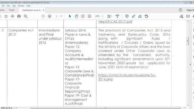 CMA ICMAI CLARIFICATION FOR JUNE 2021 EXAMINATION смотреть онлайн