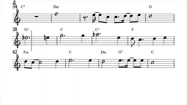 BECAUSE Julian ALTO FLUTE Sheet Music Backing Track Play Along Partitura смотреть онлайн