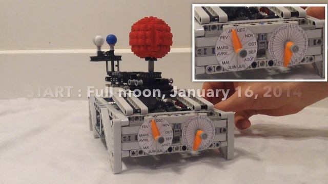 Lego Orrery Earth-Moon-Sun (Planétaire) смотреть онлайн