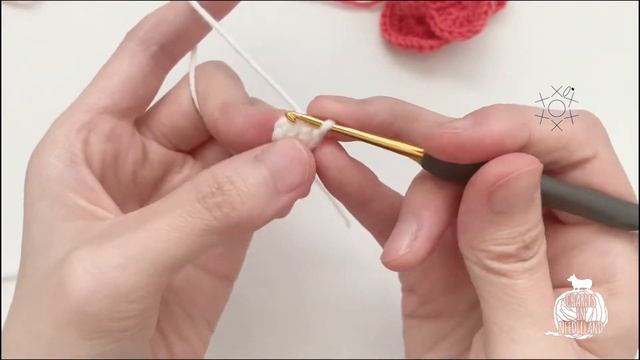 HOW TO CROCHET: FLOWER RING (CAMELLIA) смотреть онлайн