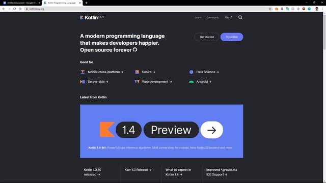 1.0 Introduction to Kotlin смотреть онлайн