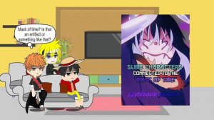 Big 3 (Naruto, Luffy and Ichigo) react to Rimuru Part 2 [Gacha reaction] ship: Rimuru x Chloe