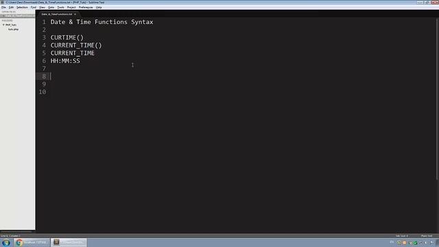 Learn MySQL In Arabic #32 - Date Functions - Curtime, Curdate, Now смотреть онлайн