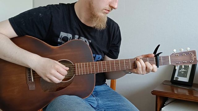 Sigma 000m-15e Aged With Skylark Ms-35 Amp