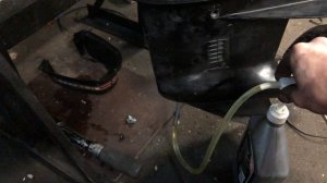 Меркури 40 собрали редуктор закачка масла