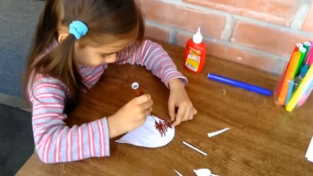 Мышь. Делаем мышку из бумаги. *** Mouse. Make A Mouse Out Of Paper.