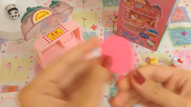 Обзор игрушки Кафе Хелло Китти. Hello Kitty Strawberry Fast Food Shop.