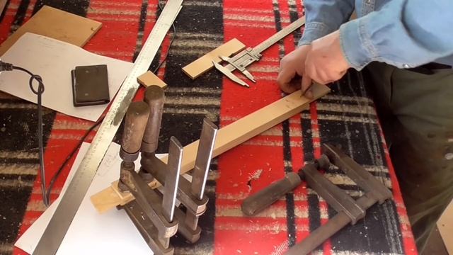 Лайфхак в помощь столяру .Изготовление малки/manufacturing of layout tools смотреть онлайн