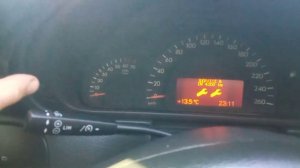 Сброс сервисного интервала на Mercedes w203