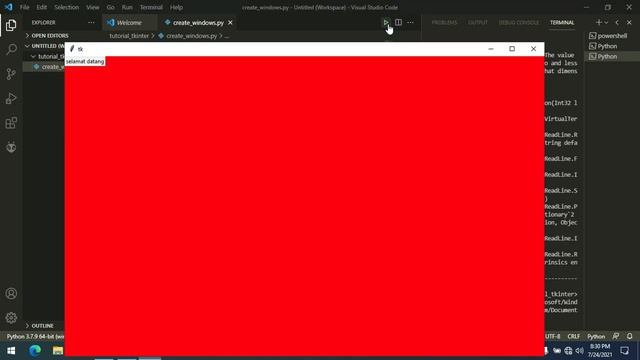 Tutorial Tkinter Python : Membuat GUI Dengan Tkinter смотреть онлайн