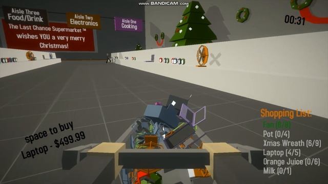 GETTING KILLED WITH SHOPPING CARTS!! | Last Chance Supermarket (No Commentary) смотреть онлайн
