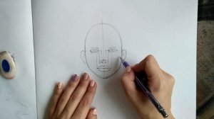 КАК НАРИСОВАТЬ ЛИЦО ЧЕЛОВЕКА / как научиться рисовать / УРОК РИСОВАНИЯ / как нарисовать лицо