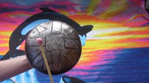Барабан счастья Глюкофон  Hank Drum Hang Drum обзор 6 глюкофонов