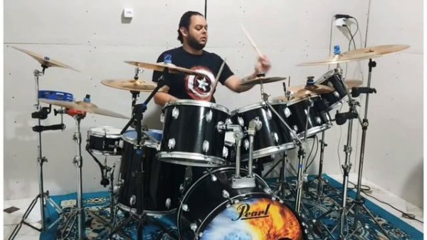 Spending My Time - Roxette (drum cover) by Wolffenix