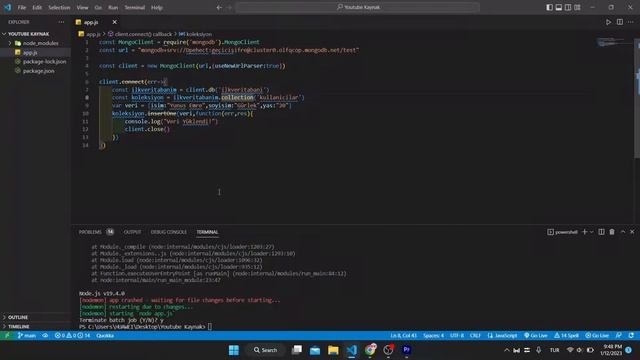 MongoDB'de InsertOne Metodu Nasıl Kullanılır? смотреть онлайн