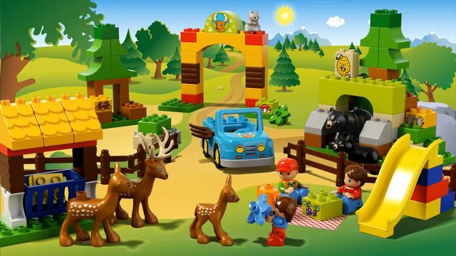 Lego Duplo 10584 Skog Park смотреть онлайн