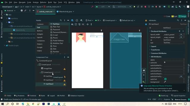 Linear Layout | Android Development tutorial in Hindi #4 смотреть онлайн