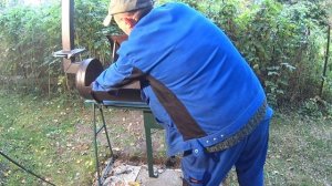 Мангал, барбекю, гриль, коптильня в одном флаконе. Или смокер. Как сделать из газового баллона.