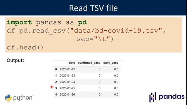 Read CSV TSV and Excel file with pandas || Pandas Bangla tutorial || Data analysis with Pandas смотреть онлайн