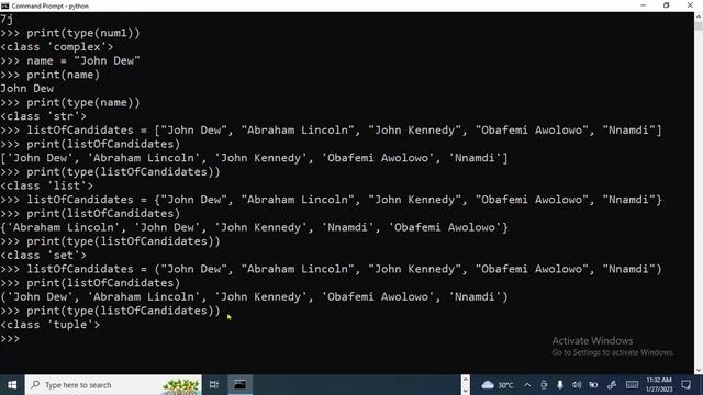 Python for Data Analytics: Data Types in Python смотреть онлайн