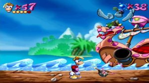Battling ALL Bosses in Rayman 1! | PS1