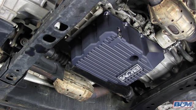 2009-18 Toyota Tundra, Sequoia - B&M Hi-Tek Cast Deep Transmission Pan 70393 смотреть онлайн