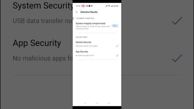 System Integrity Compromised Please Fix It Before Using Payment Apps|System Integrity Compromised