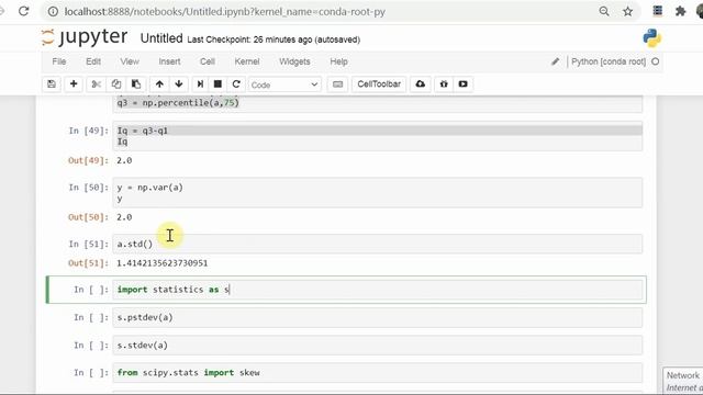 Numpy For Statistics Percentile , Range , Quartiles Data Science смотреть онлайн