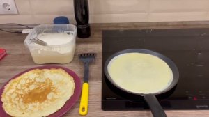 Блины на индукционной поверхности