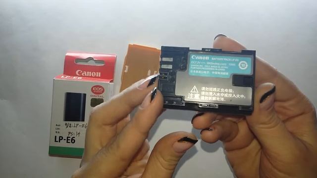 Аккумулятор Canon LP E6 смотреть онлайн