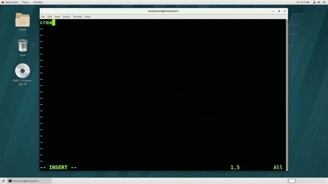 Creating Files and Directories In Linux ( touch, cp, vi, mkdir ) | Red hat Linux смотреть онлайн