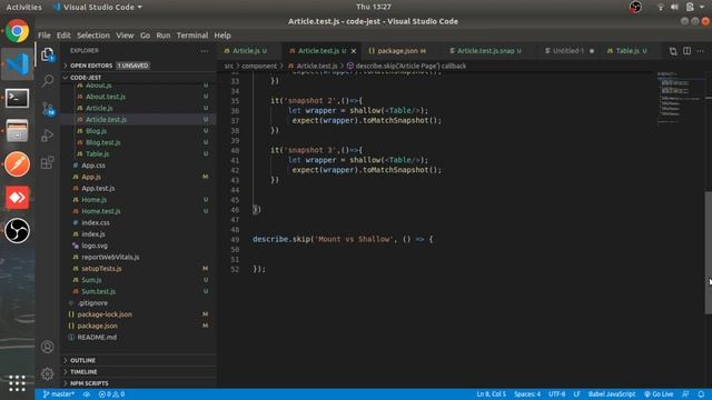 Mount vs Shallow | #7 | React Unit Testing with Jest and Enzyme in Hindi смотреть онлайн