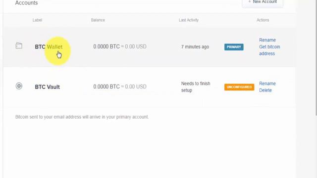 Как правильно зарегистрировать BTC кошелёк Coinbase смотреть онлайн