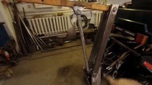 Самодельный кран на заднюю навеску минитрактора.