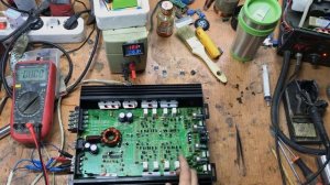 Подробный ремонт усилителя supra